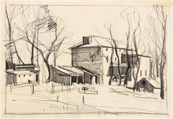 HARRY LEITH-ROSS Group of 4 drawings.